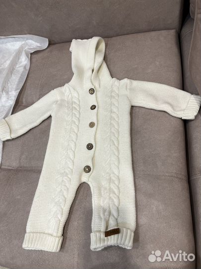 Вязаный комбинезон 68