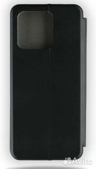 Чехол книжка для Xiaomi redmi 10C, чëрный новый
