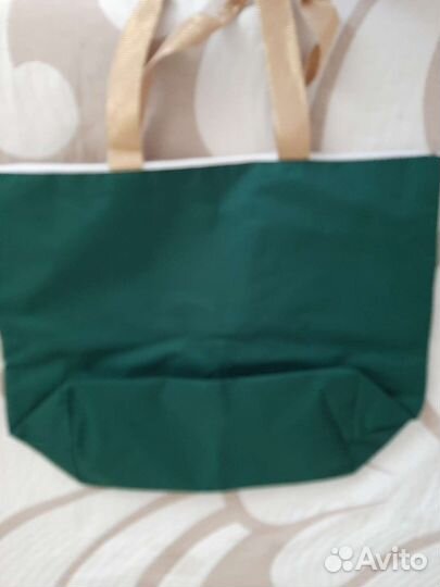 Набор :Сумка пляжная,новая и миниатюрка,ивроше