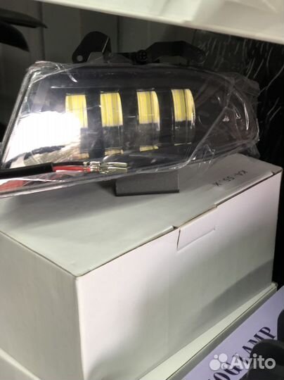 Туманки led хёндай акцент