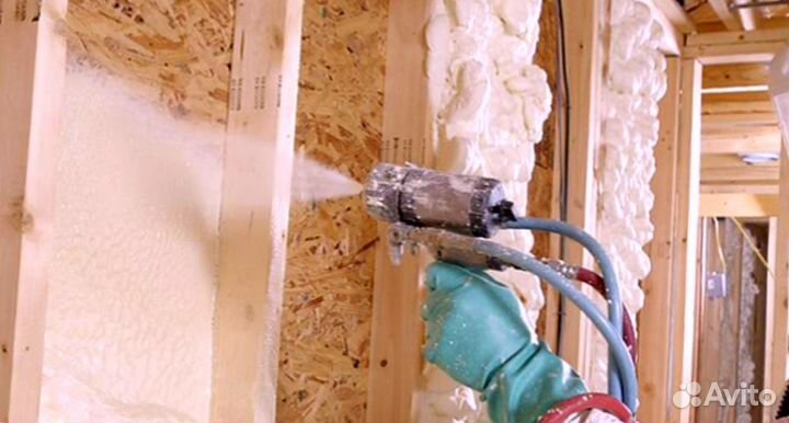 Утеплитель ППУ от 100м2