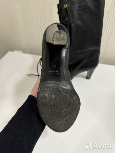 Сапоги демисезонные женские италия