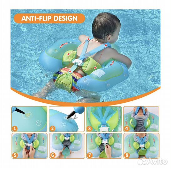 Круг для плавания 19см