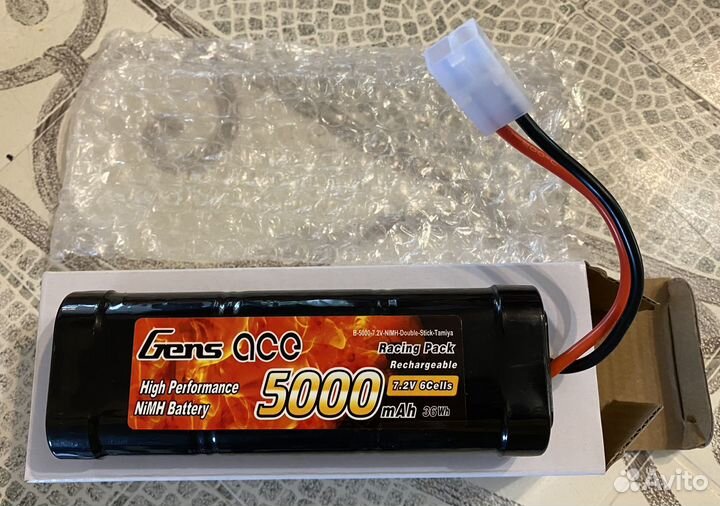 Аккумулятор GensAce NiMh 7.2В 5000мАч