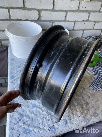 Штампованный диск vw passat