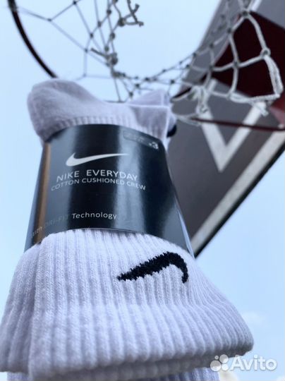 Носки Nike Evryday Crew x3 white