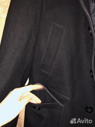 Пальто мужское длинное