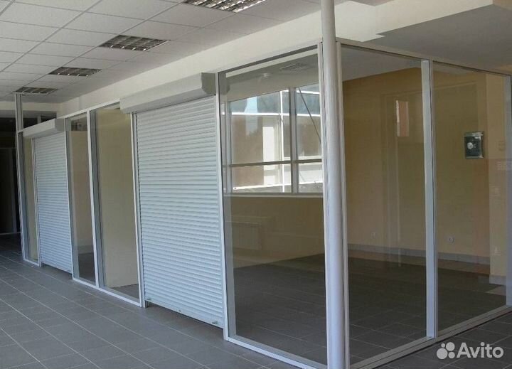 Рольставни для витрин с гарантией