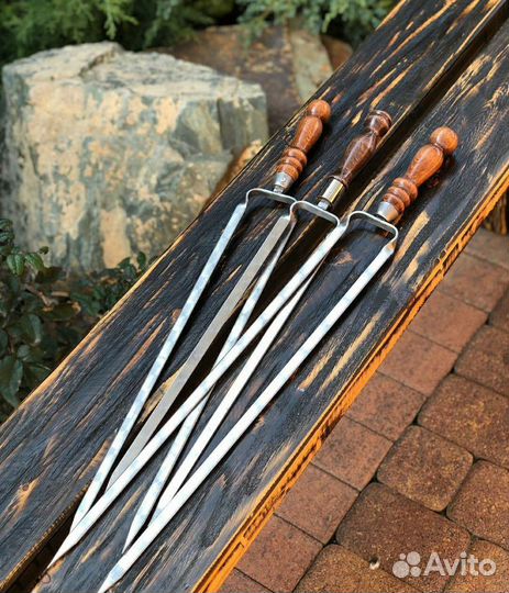 Шампура двойные