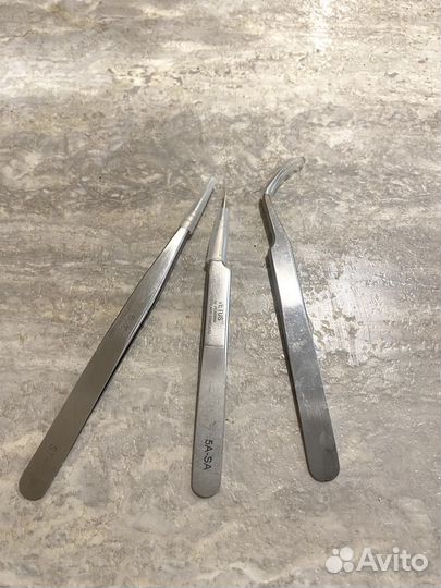 Пинцеты для наращивания ресниц