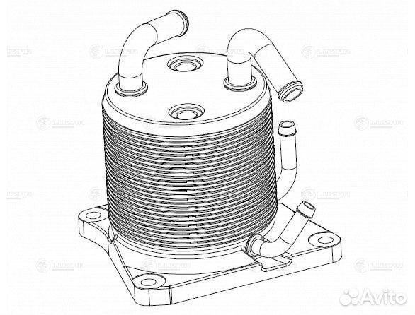 Радиатор масляный Nissan X-Trail T31 (2007-2011) l