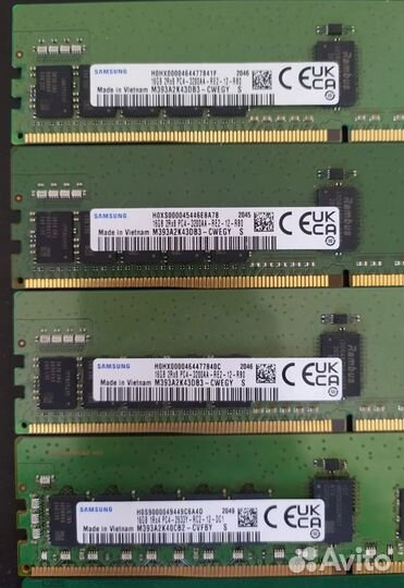 Серверная оперативная память ddr 16 gb reg ecc