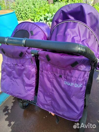 Коляска для близнецов/двойни valko baby snap duo