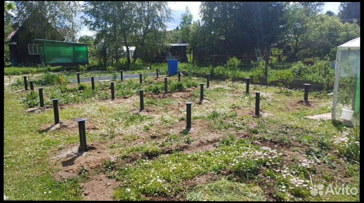 Сваи для дома, крепкие,гарантия