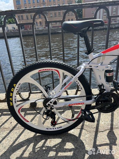 Велосипед складной на литых дисках