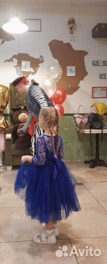 Нарядное платье для девочки 110 116
