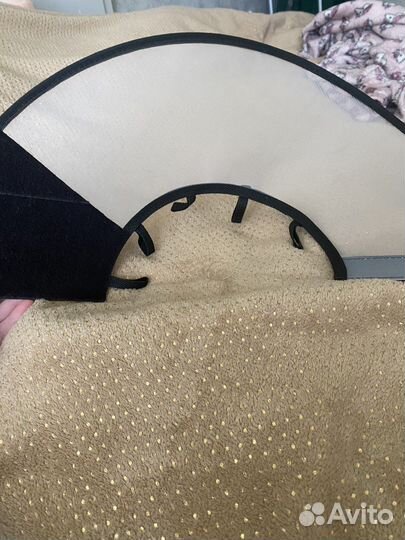 Воротник защитный на липучке 15см