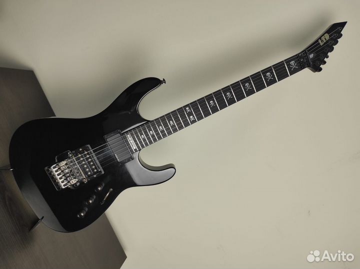 ESP LTD KH-502 Kirk Hammett Metallica, сквозной гр