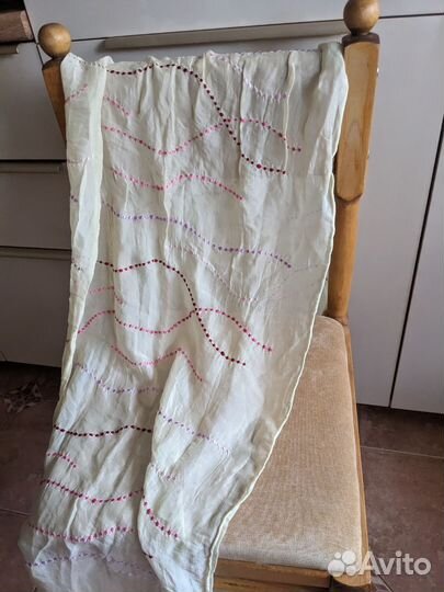 Палантин из натурального шелка