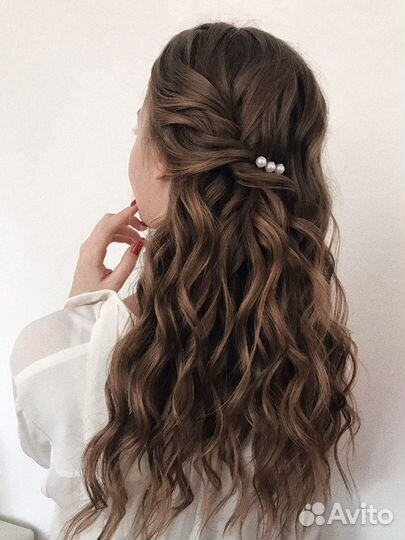 Локоны / прически / образ (макияж + прическа)