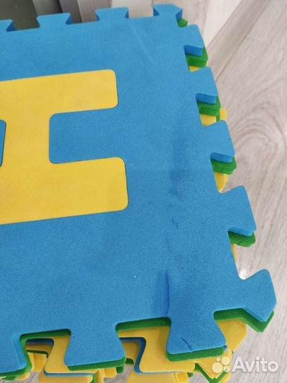 Детский коврик пазл. Алфавит