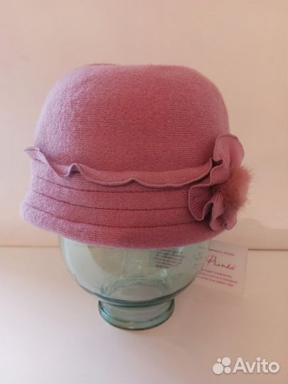 Шапка (шляпка) женская осенне-зимняя Шерсть, Новая