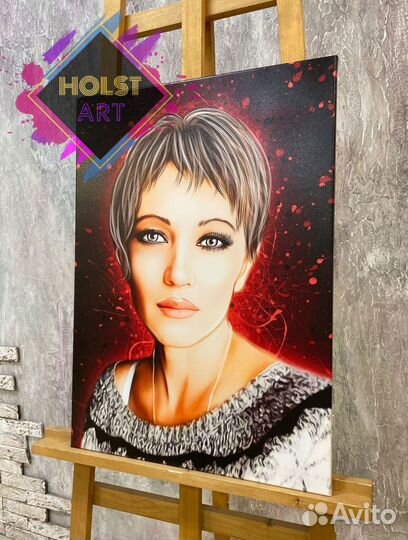 Портрет на холсте по фото