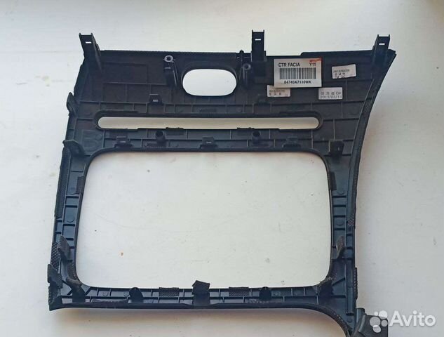 Рамка магнитолы kia cerato