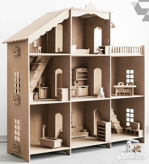 Кукольный дом для барби