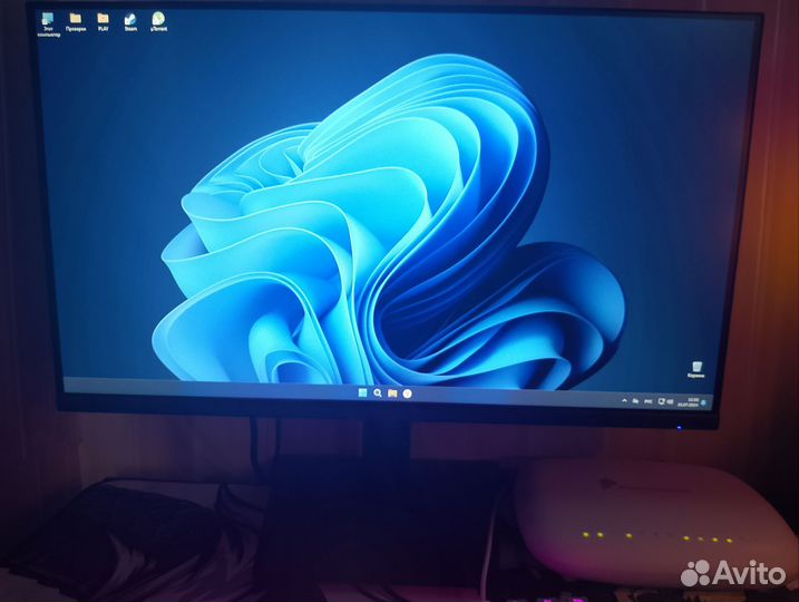 Игровой пк с монитором полный комплект