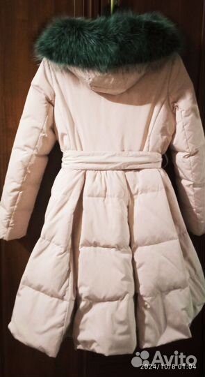 Пуховик женский 42 44 с мехом