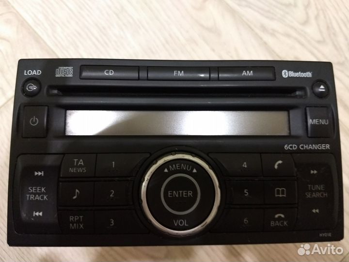 Магнитола штатная Ниссан Кашкай