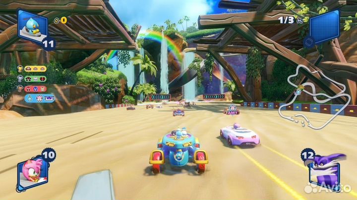 PS4 Team Sonic Racing Новый