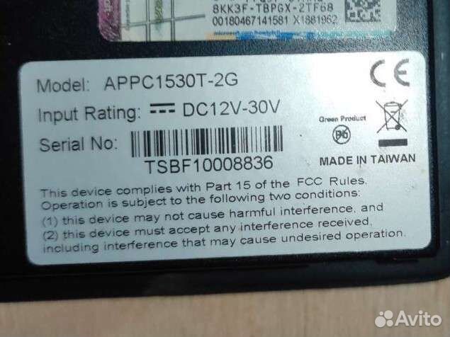 Панельный компьютер nexcom appc1530T-2G