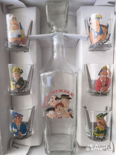 Набор стопок + штоф