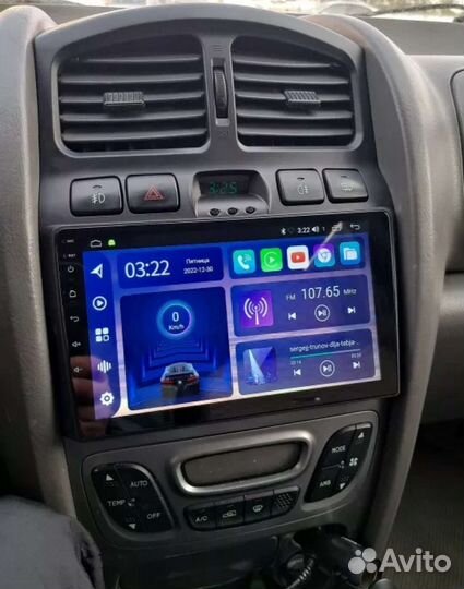 Штатные андроид магнитолы для Hyundai Santa Fe 1