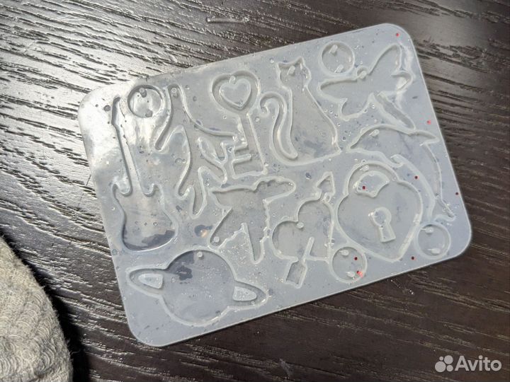 Молд силиконовый романтика сердца