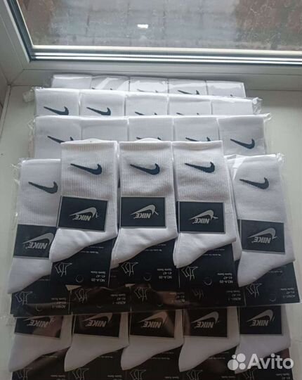 Носки nike высокие