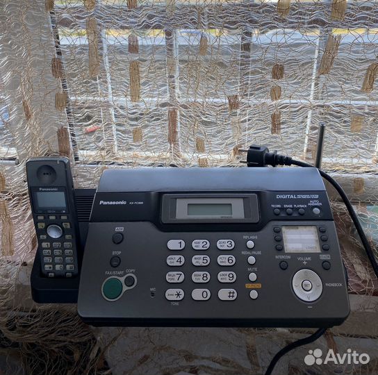 Факс / телефон Panasonic kx-fc966