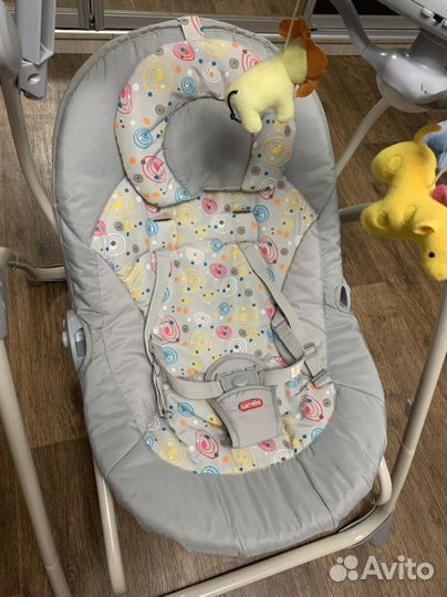 Детские электронные качели Carrello 3в1