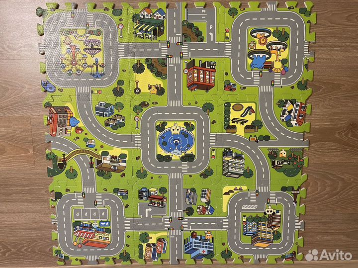 Детский коврик - пазл