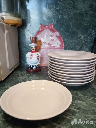 Тарелка фарфоровая СССР, Бугульминский фз