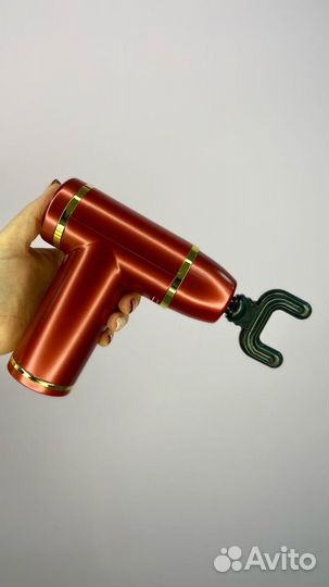 Мышечный массажный пистолет с насадками А819
