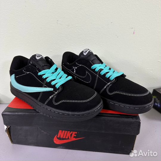 Nike Air Jordan Travis Scott Black Phantom Tiffany