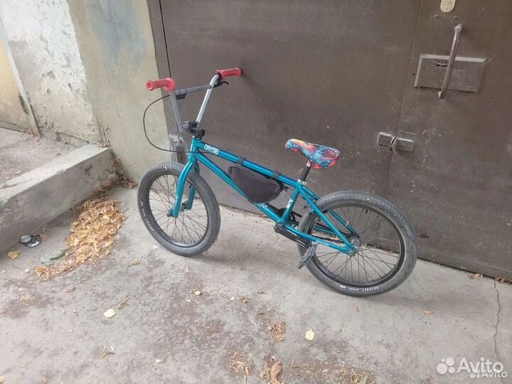 Bmx велосипед с защитой