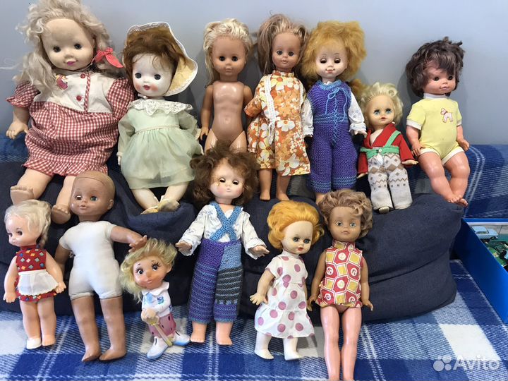Куклы винтажные ГДР СССР