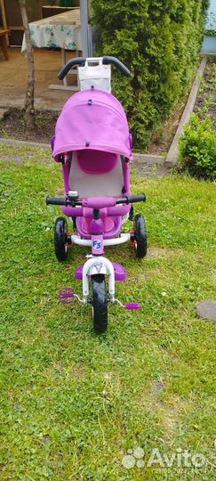 Детский велосипед с ручкой бу