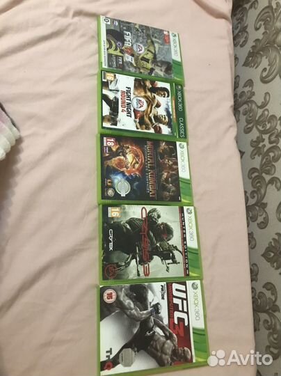 Диски на Xbox 360