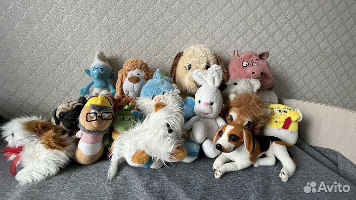 Мягкие игрушки пакетом