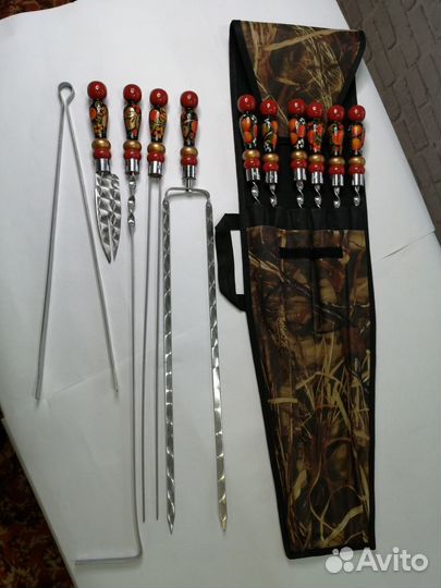 Набор шампуров в чехле